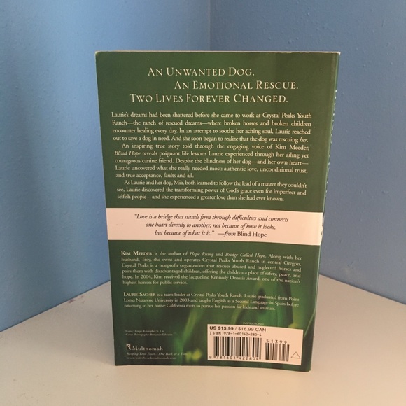 Blind Hope: An Unwanted Dog and the Woman She Rescued by Laurie Sacher a… - Picture 5 of 8